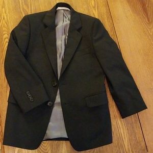 Boy's 7 Nordstrom Black wool sport coat